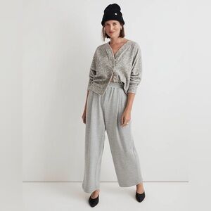 MadeWell Brushed Bouclé Raglan-Sleeve Cardigan NN303